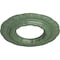 Ekena Millwork Lisbon Ceiling Medallion (Fits Canopies up to 7"), 15 3/8"OD x 7"ID x 1"P, Athenian Green CM15LIAGF - alternate 2